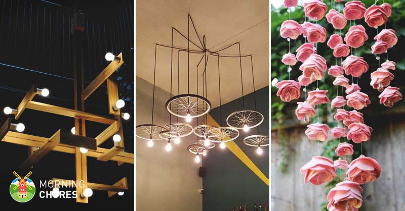 Modern and stylish diy chandelier ideas