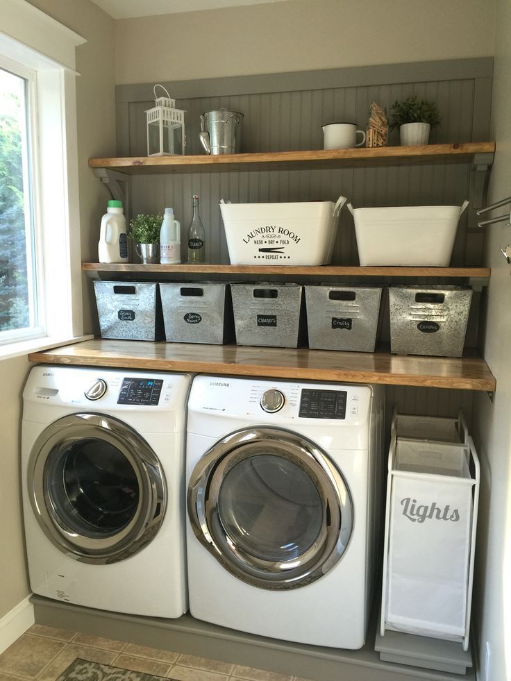 Incredibly Clever Basement Laundry Room Ideas basement laundry room  #basement #DIY (laundry room ideas) Tags: #Makeoover basement laundry room,  design,