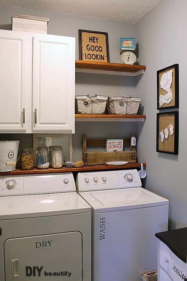 Farmhouse Modern Laundry Room Reveal | Laundry Room Ideas | Laundry Room,  Modern laundry rooms, Farmhouse laundry room