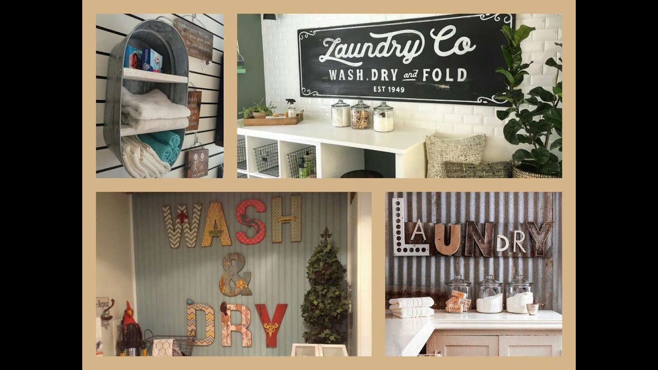 Tips for unique diy laundry room decor
  ideas: