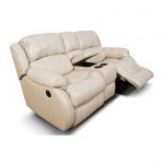 201090L Litton Double Rocking Reclining Loveseat Console