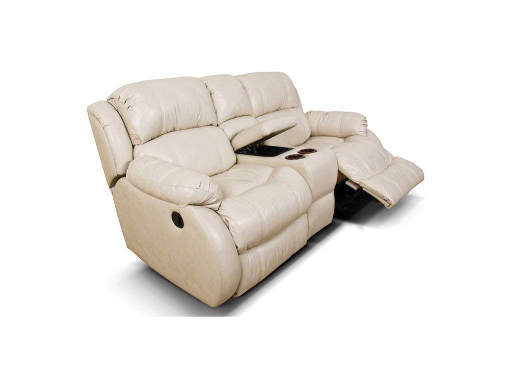 201090L Litton Double Rocking Reclining Loveseat Console