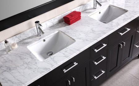 72 Vanity top Double Sink