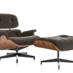 Eames® Lounge Chair & Ottoman In Mohair Supreme - hivemodern.com