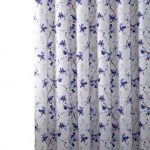 Amazon.com: Hudson & Essex Elegant Purple Blue Beige Fabric Shower