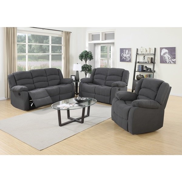 Fabric recliner sofas and chairs with
  a  great design and color