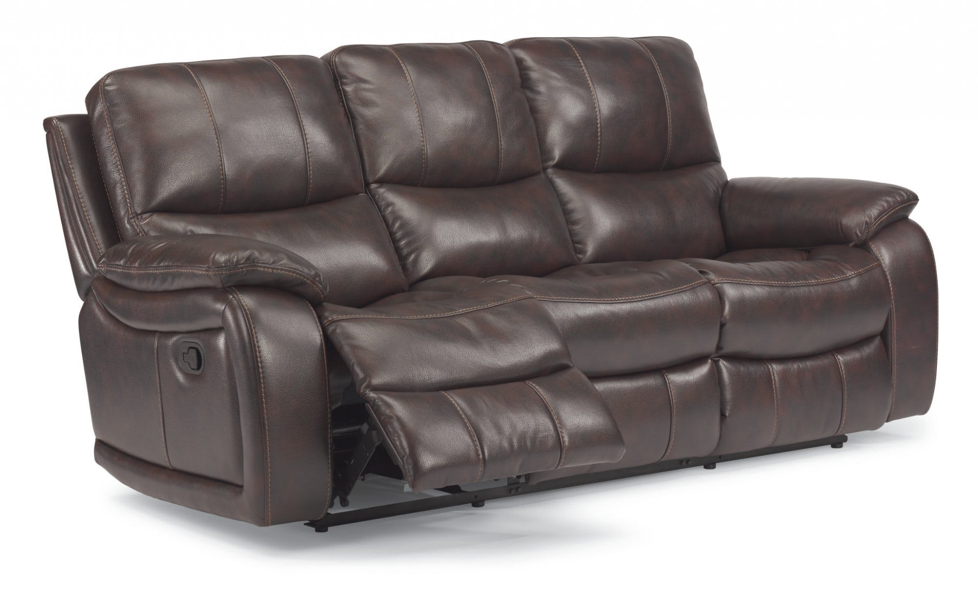 Flexsteel Fabric Reclining Sofa 1298-62