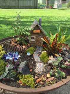 Lovely and Magical Miniature Fairy Garden Ideas 03
