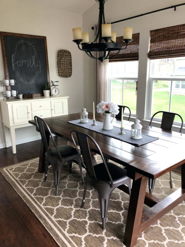 Medium Size of Dining Room Round Farmhouse Dining Set Tall Farmhouse  Table Farmhouse Style Table And