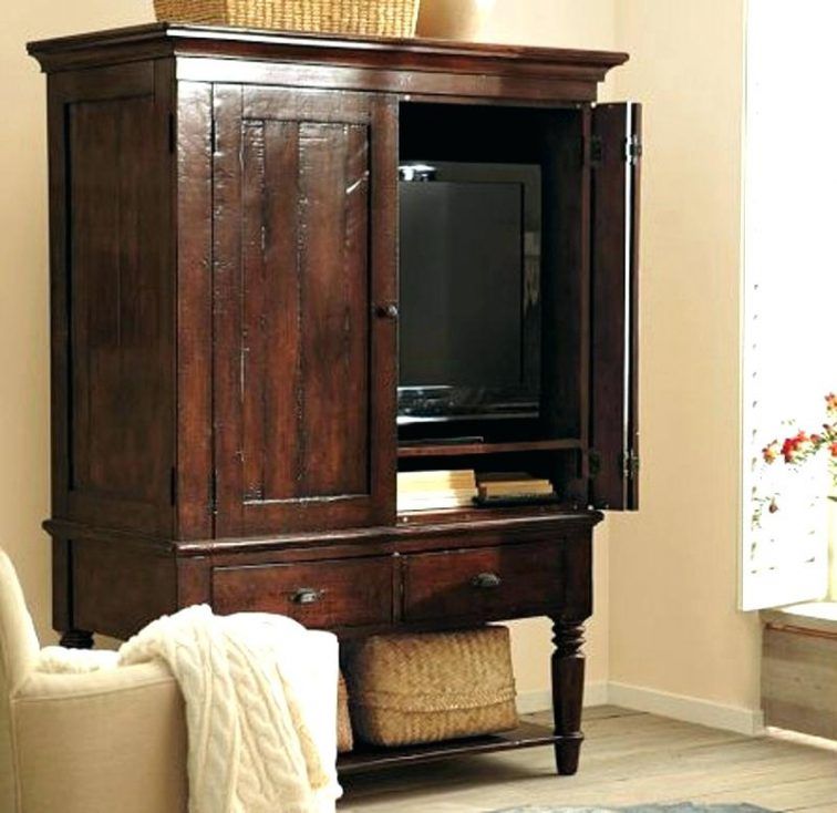 Television Armoire Pocket Doors Armoires Television Armoire Pocket Doors  Armoires For Flat Screens Antique Solid Wood Armoire Tv Stand