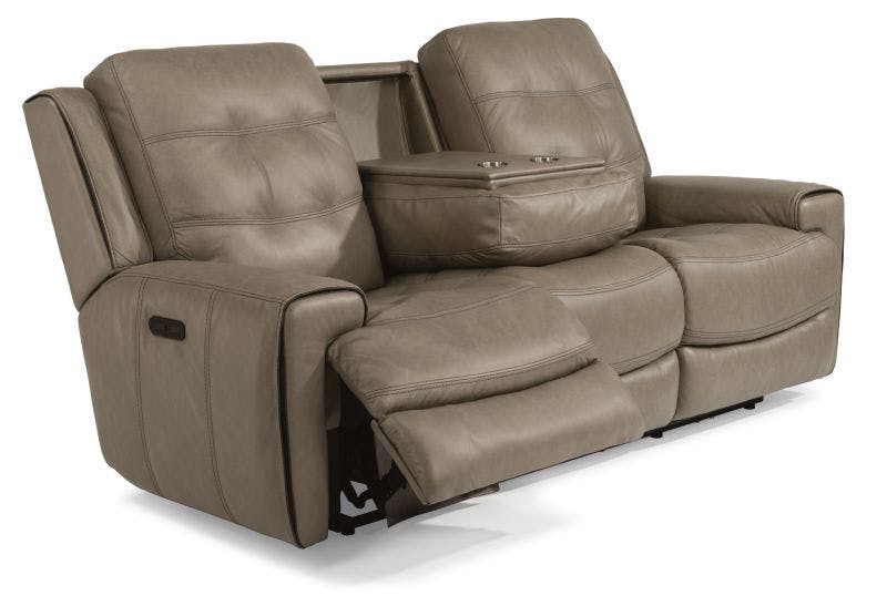 Lucas Power Headrest Reclining Sofa and Loveseat