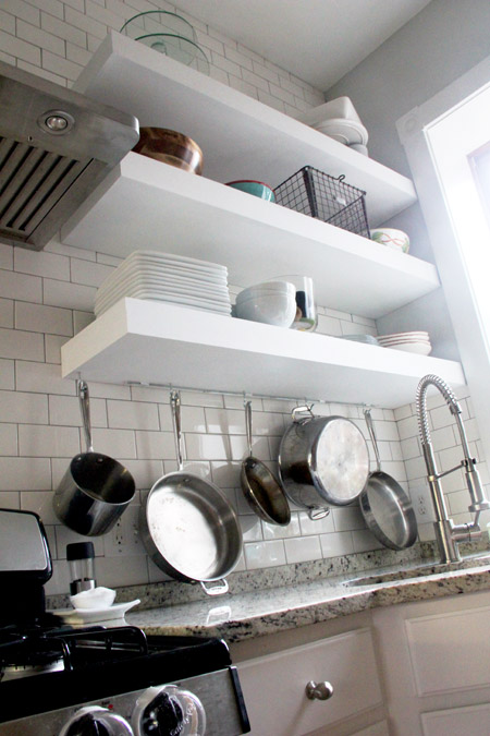 Bigger, Stronger, Kitchen Floating Shelves