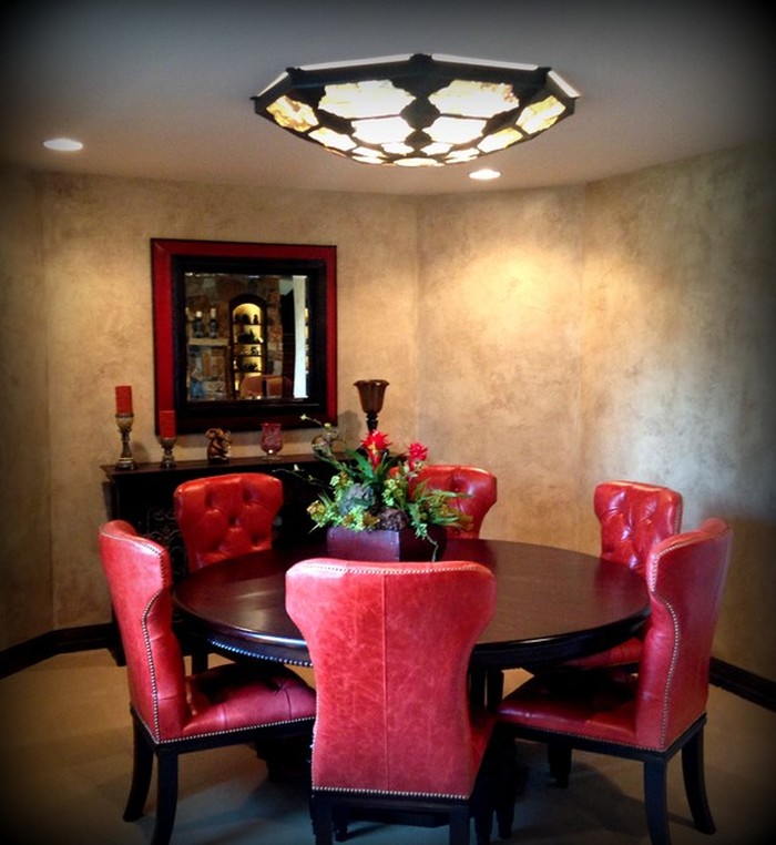 Something for your modern flush mount
  dining room light fixtures