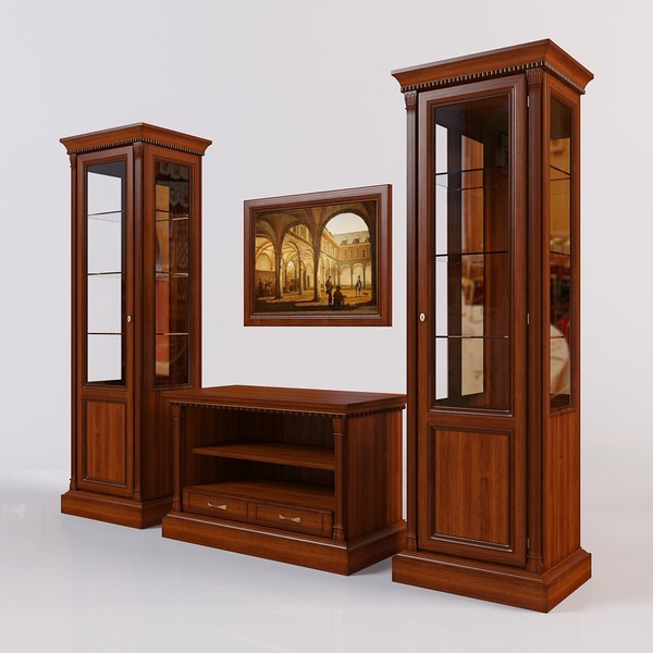 Solid wood cupboard furniture designs.