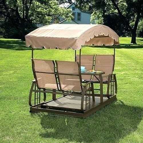 Best Patio Swing With Canopy Glider Garden Plans Outdoor Porch A