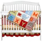 Amazon.com : Alphabet Soup 4 Piece Crib Bedding Set by Cocalo