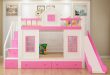 Wood Bunk Bed with Stairs and Slide option | Ava and Adalyn in 2019