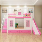 Wood Bunk Bed with Stairs and Slide option | Ava and Adalyn in 2019