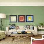 View in gallery Exquisite use of sage green in the living space [From:  Benjamin Moore]