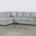 Lucy Grey 2 Piece Sleeper Sectional W/Laf Chaise