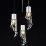 Traveller Location SUPPLIES Lightess Chandelier Lighting Modern Crystal Pendant  Ceiling Hanging Light Fixture 3 Heads