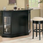 Anavia Modern Black Home Bar Counter. Hover to zoom