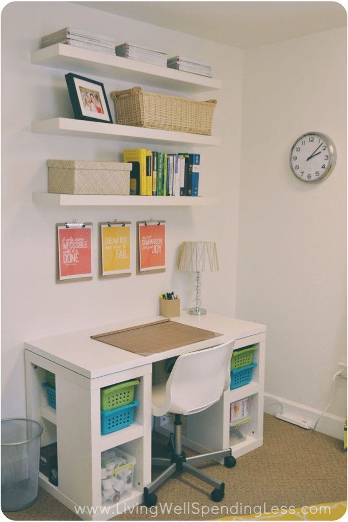 DIY Office on a Budget | How to Decorate on a Budget | Home Office Ideas