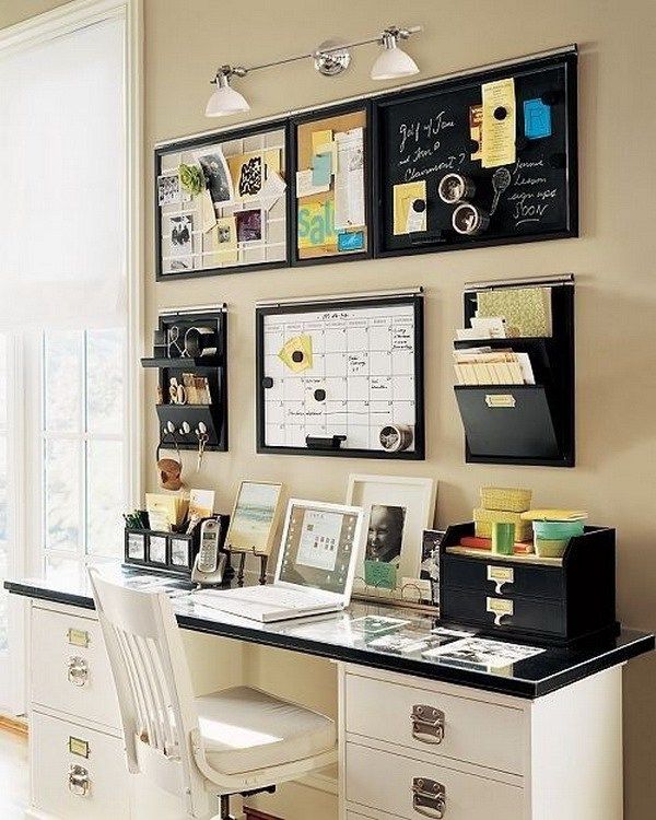 home office ideas on a budget using modern white desk and contemporary  paper storage the wall n