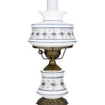 Quoizel AB701A Abigail Adams 20 inch Antique Brass Hurricane Lamp Portable  Light