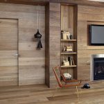 Wooden Wall Panelling and Wood Furniture, Eco Interior Design and Decor