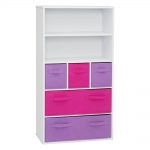 4D Concepts White Storage Kids Bookcase