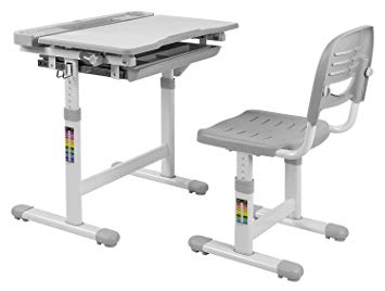 Amazon.com: Mount-It! Kids Desk and Chair Set, Height Adjustable