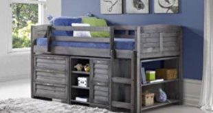 Image Unavailable. Image not available for. Color: Custom Kids Furniture  Grey Twin Loft Beds