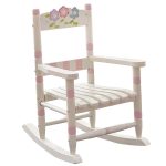 Fantasy Fields - Bouquet Thematic Kids Wooden Rocking Chair Imagination  Inspiring Hand Crafted & Hand Painted Details Non-Toxic, Lead Free  Water-based Paint