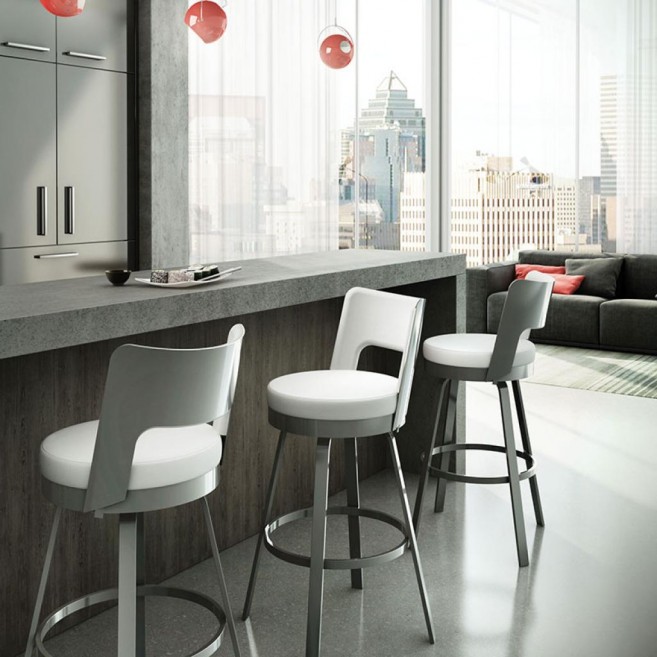 Wonderful Counter Height Kitchen Stools Kitchen Elegant Counter Height  Backless Swivel Stools With