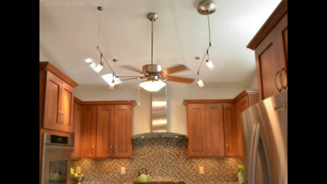 kitchen ceiling fans with lights