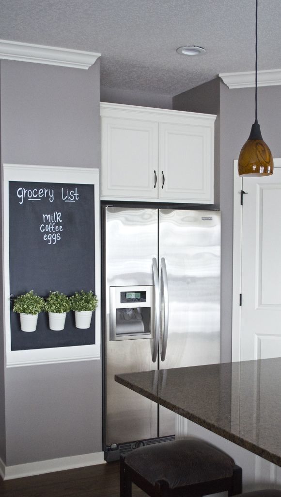 $12 Kitchen Chalkboard Wall