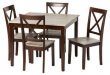 Tilley Rustic 5 Piece Dining Set