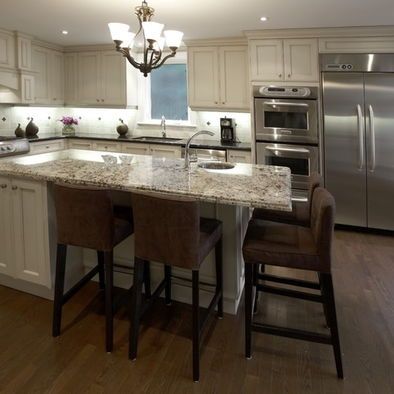 Tips for modern kitchen island designs
  with seating for 4