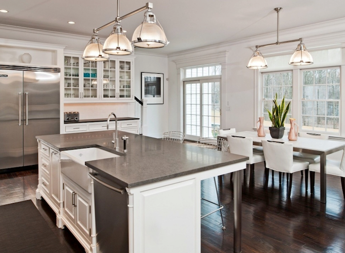 kitchen island with sink and seating  :  what is it and how to choose a sound  one?