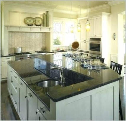 Kitchen Island Sink Kitchen Island With Sink And Seating Kitchen with Kitchen  Island With Sink And