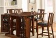 incredible dining table wine storage counter height kitchen