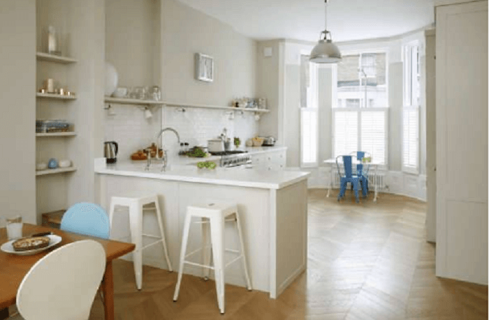 l shaped kitchen