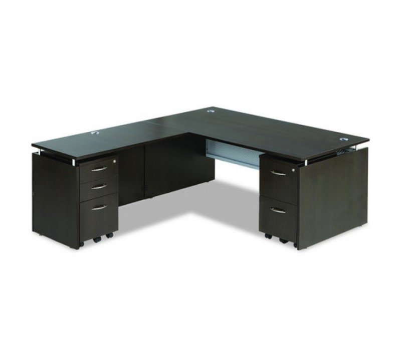 Modern l shaped office desk 1