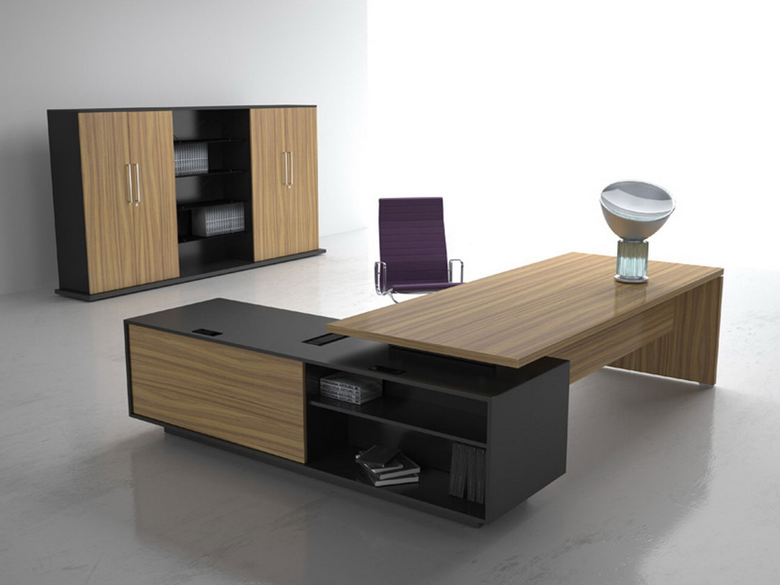 Luxury Modern L Shaped Office Desk