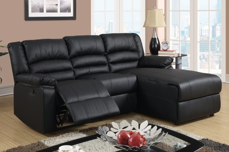 Small recliner sectional