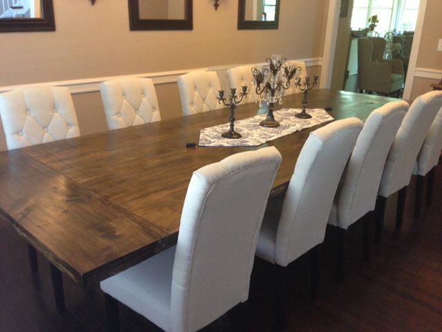 Dining Tables, Large Dining Tables Large Dining Room Table Seats 20 DIY  Restoration Hardware Inspired