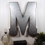 Large Metal Letter/ 20 inch Metal Letter/ Wall Decor/ Galvanized Letter/  Tin Letter/ Shabby Chic Letter/ BOHO Letters/ Country Chic