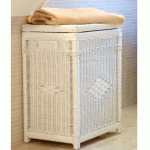 Laundry Baskets with Lids White