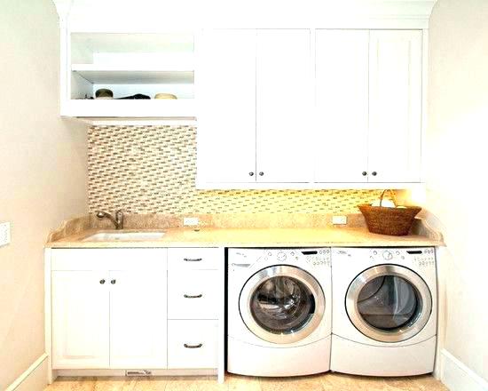 Laundry Room Hanging Storage Over Washer And Dryer Storage Over